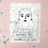 Confidence Building Coloring Book - Kids Crafts